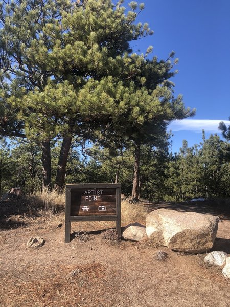 Summit of Flagstaff Mountain