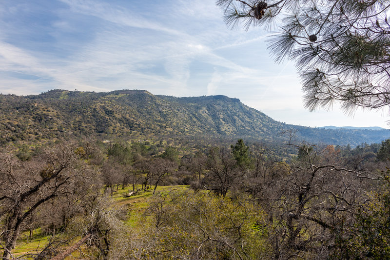 Looking down the San Joaquin River Gorge from Pa'san Ridge Trail