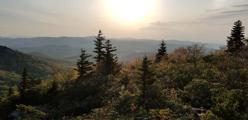 Fun hike in the early morning.