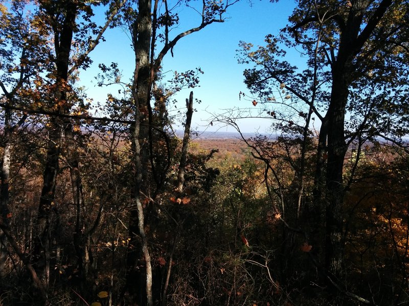 View southeast toward Madison/Charlestown IN.