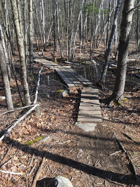 Wooden bridge