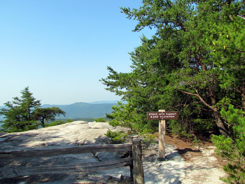 Loop Trail Stone Mountain NC SP