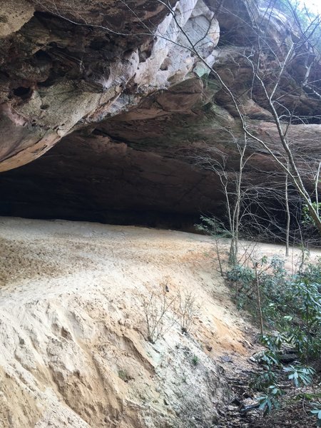 Sand cave