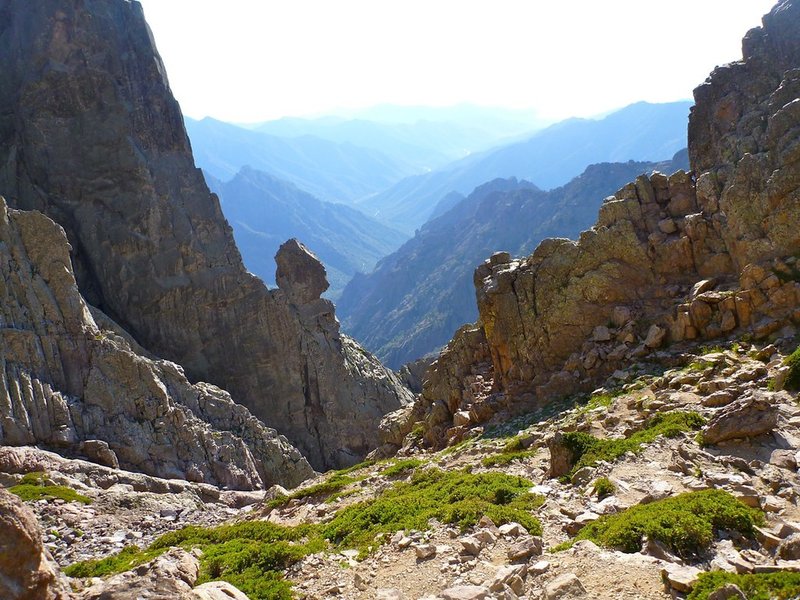 View from Cirque de la Solitude