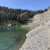 Lower Norton Lake & Scree trail up to Big Lost Lake