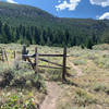 Gap in boundary fence