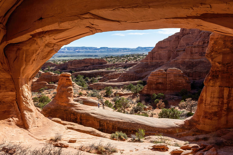 View through Tower Arch