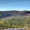 View from a top Little Green Mountain Trail.