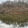 Lake view in the winter.