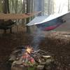 Camping at Coon Run on the Twin Lakes Trail.  December 27, 2019