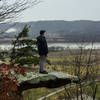 Me taking in the view at Raven Rock