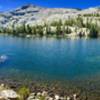 Tamarack Lake a short walk off the trail