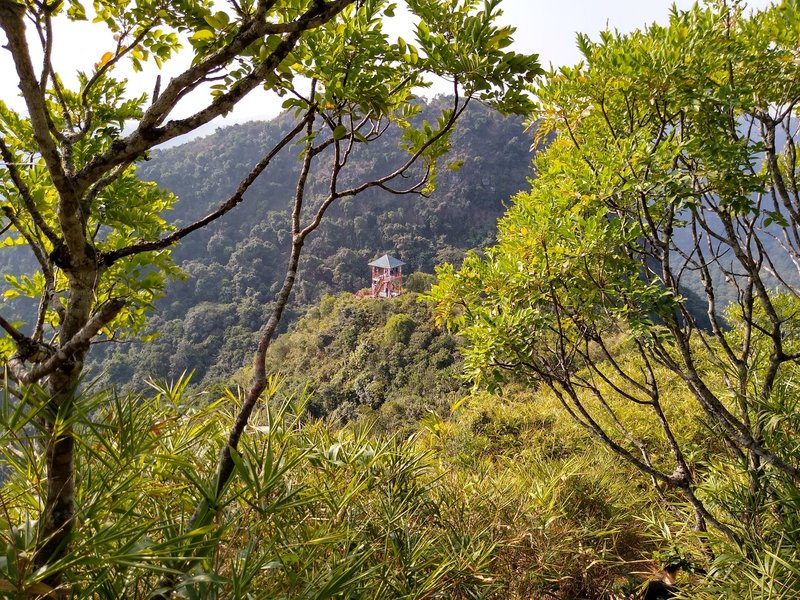 View of Ngu Lam 1 from the trail down from Ngu Lam 2.