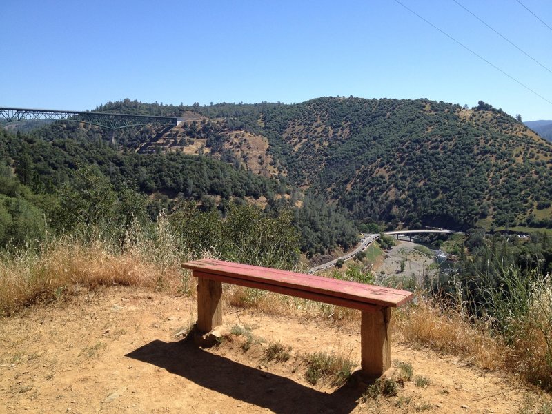 Bench with a View, Stagecoach Trail 2014