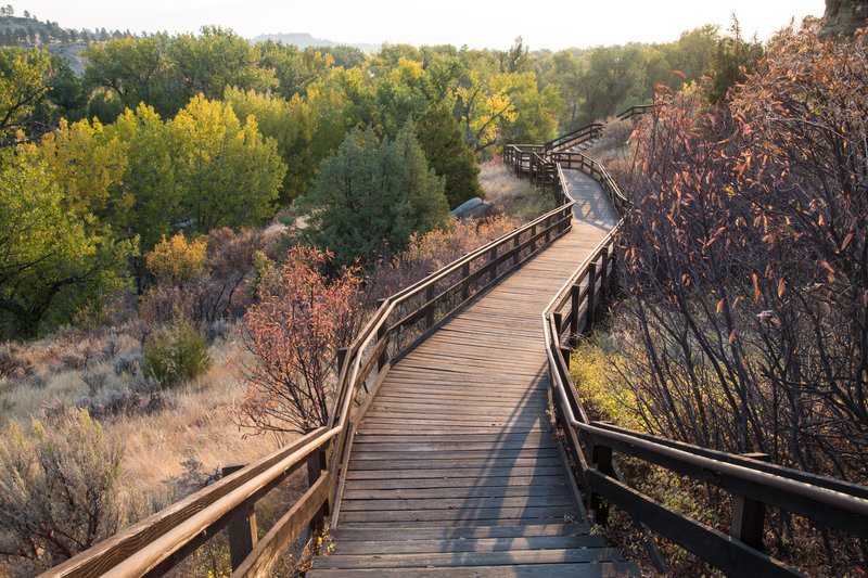 "Pompeys Pillar NM" by Bureau of Land Management Montana and Dakotas (https://tinyurl.com/yhzemsnj), Flickr licensed under CC BY-SA 2.0 (https://creativecommons.org/licenses/by-sa/2.0/).