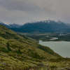 View of Lago Paine between Serón and Coirón sectors.