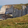 Côte d'Albâtre, cliffs near Etretat