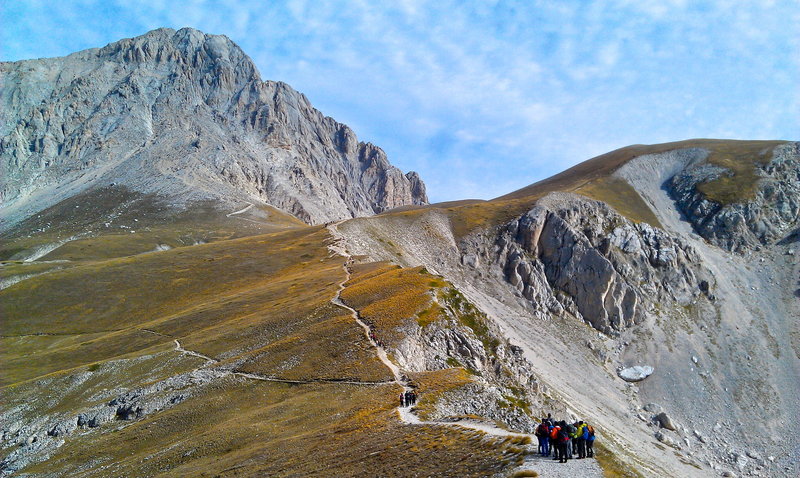 Corno Grande ahead.