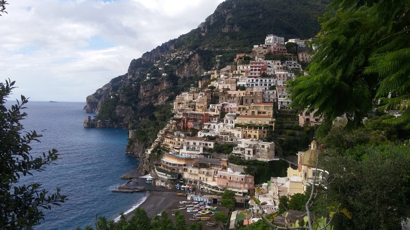 Overlooking Spiaggia Grande