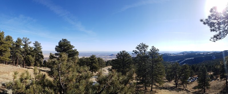 Beautiful day near Golden.