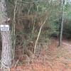 Sign when trail enters the woods