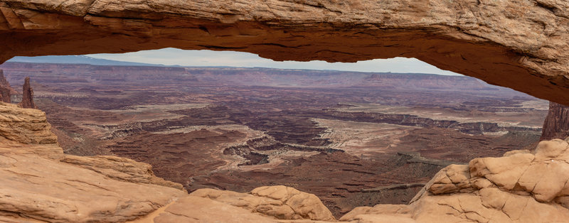 Buck Canyon through Mesa Arch