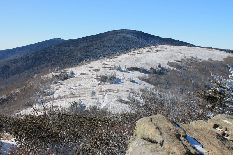 View from Grassy Bald Roan Mountain 1/22/2020.