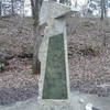 Monument for the Myron and Sonya Glassburg family.