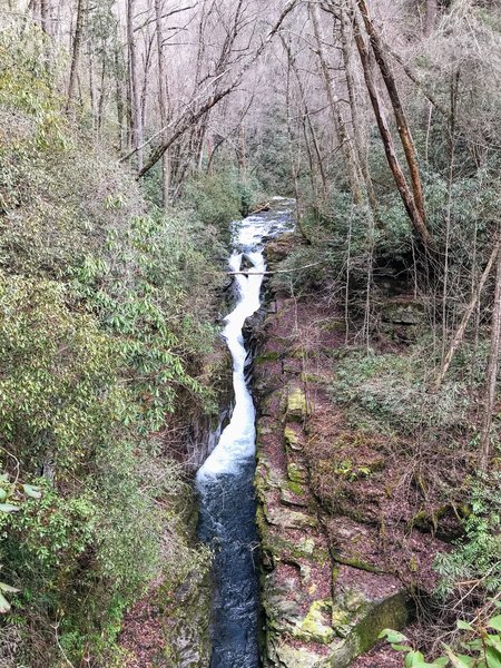 The gorge at the Eastatoe River