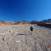 Hiking up the wash toward Funeral Slot Canyon