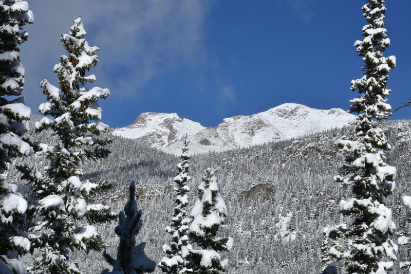 Longs and Meeker during the winter.