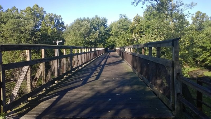 Creek crossing at Graterford.