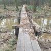 Little Lake Creek Bridge After Flooding