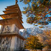 Sunrise at the entrance of Seoraksan National Park