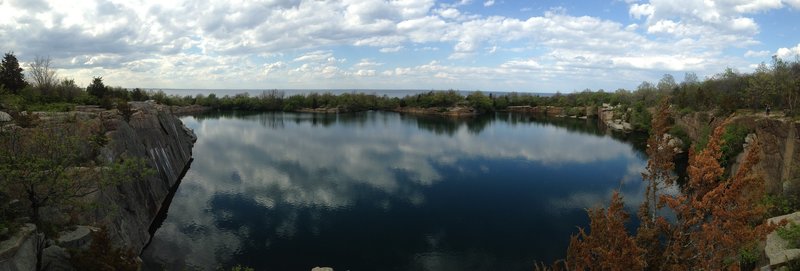 Abandoned quarry at Halibut Point