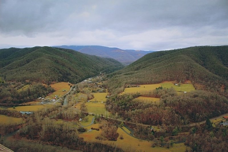 View from Seneca Rocks Lookout