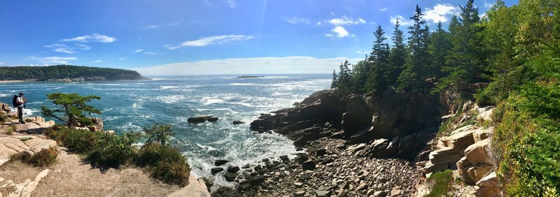 A beautiful September day on the Ocean Path trail