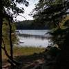 Pretty view of the lake on Overlook Trail.