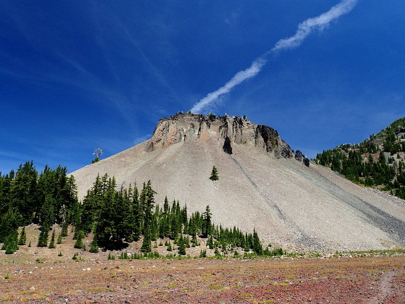 A massive scree slope along Separation Creek.