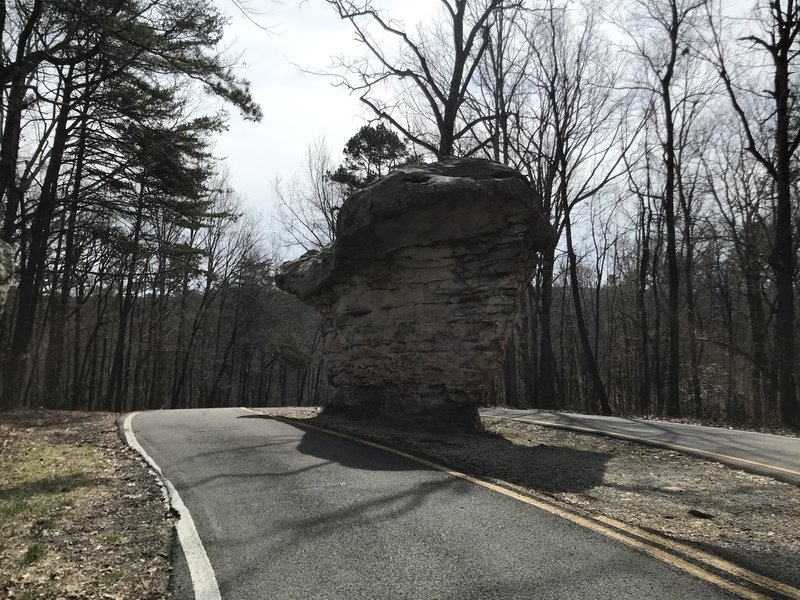 Mushroom Rock.