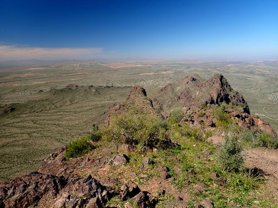 View north from the summit