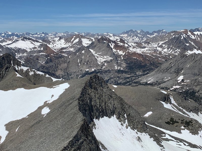 Acrodectes Summit looking north