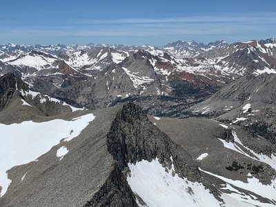 Acrodectes Summit looking north