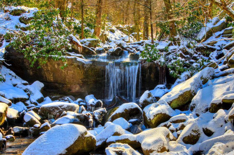Great Smoky Mountains National Park - Rainbow Falls Trail