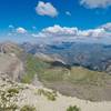 Overlooking the basin below the summit. Sep 11, 2017