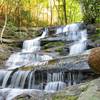 This is the "Upper" Emery Creek Falls, just a short distance past the "Lower" falls. It is not as popular as the "Lower" falls, and harder to climb down to, but still it is pretty cool.