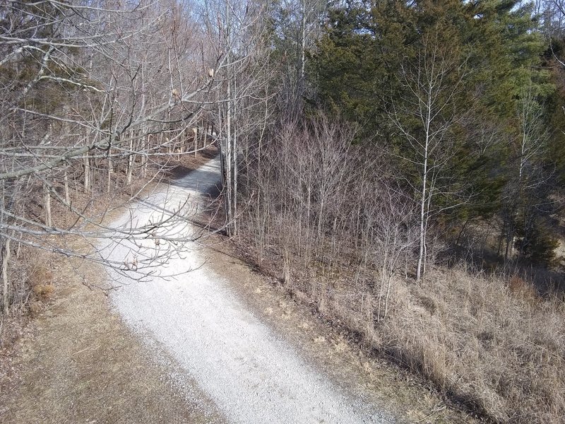 A view from the observation tower.