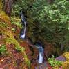 Ladder Creek Falls in the fall