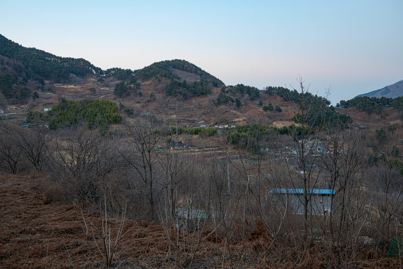 Eumjeong Village—where I got stranded after the park service close the park out of nowhere and made me walk out the next trail despite the fact my car was 2 days in another direction.
