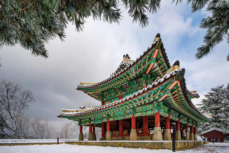 Part of the old command post at Namhansanseong Fortress